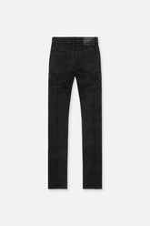 RTA Clayton Black Bandana Distressed Jeans at Gravity NYC